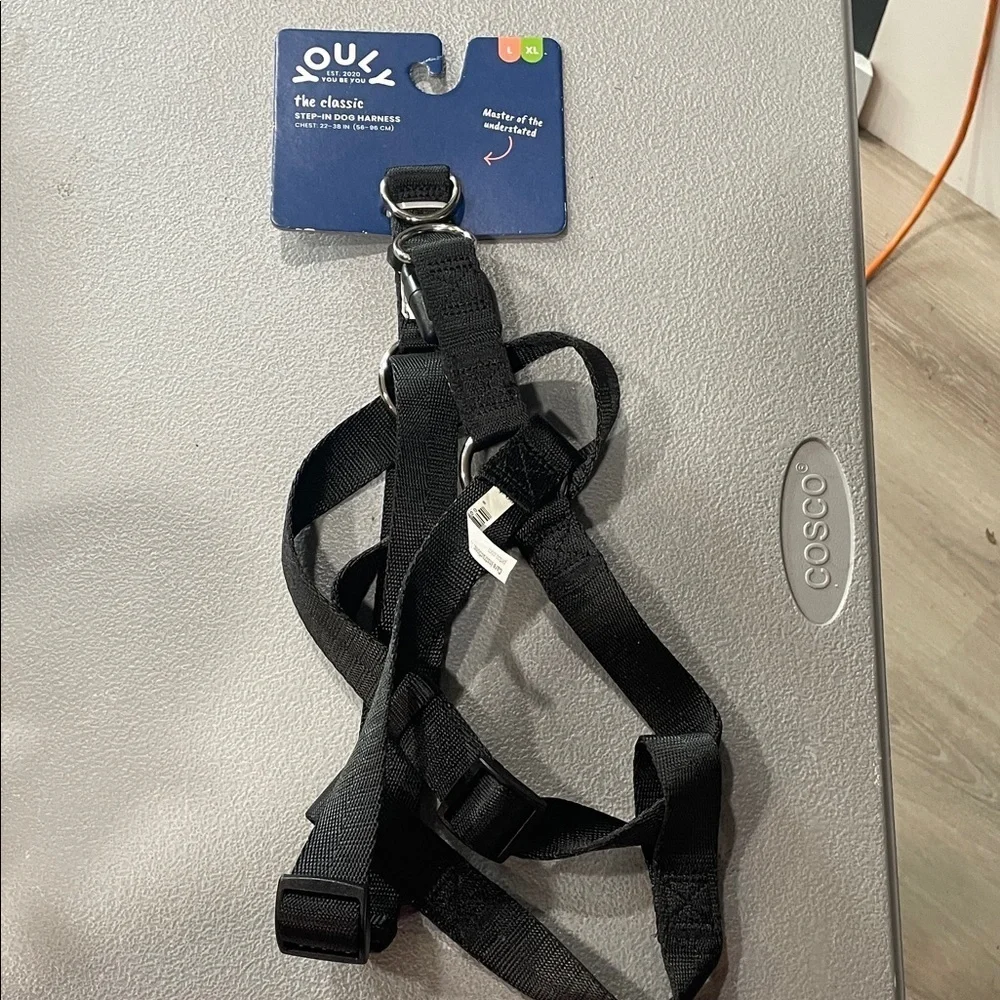 Youly Black Dog Harness